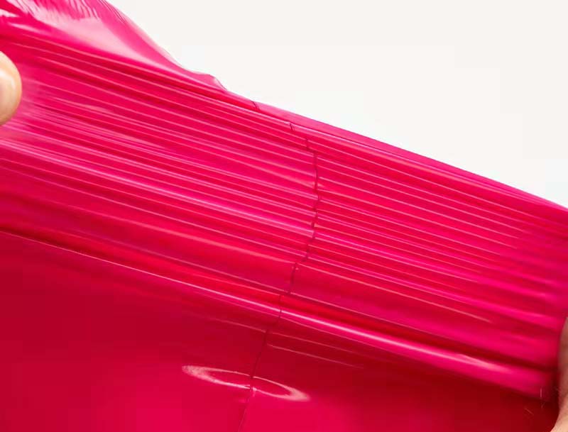 景谷玫红色快递袋-05